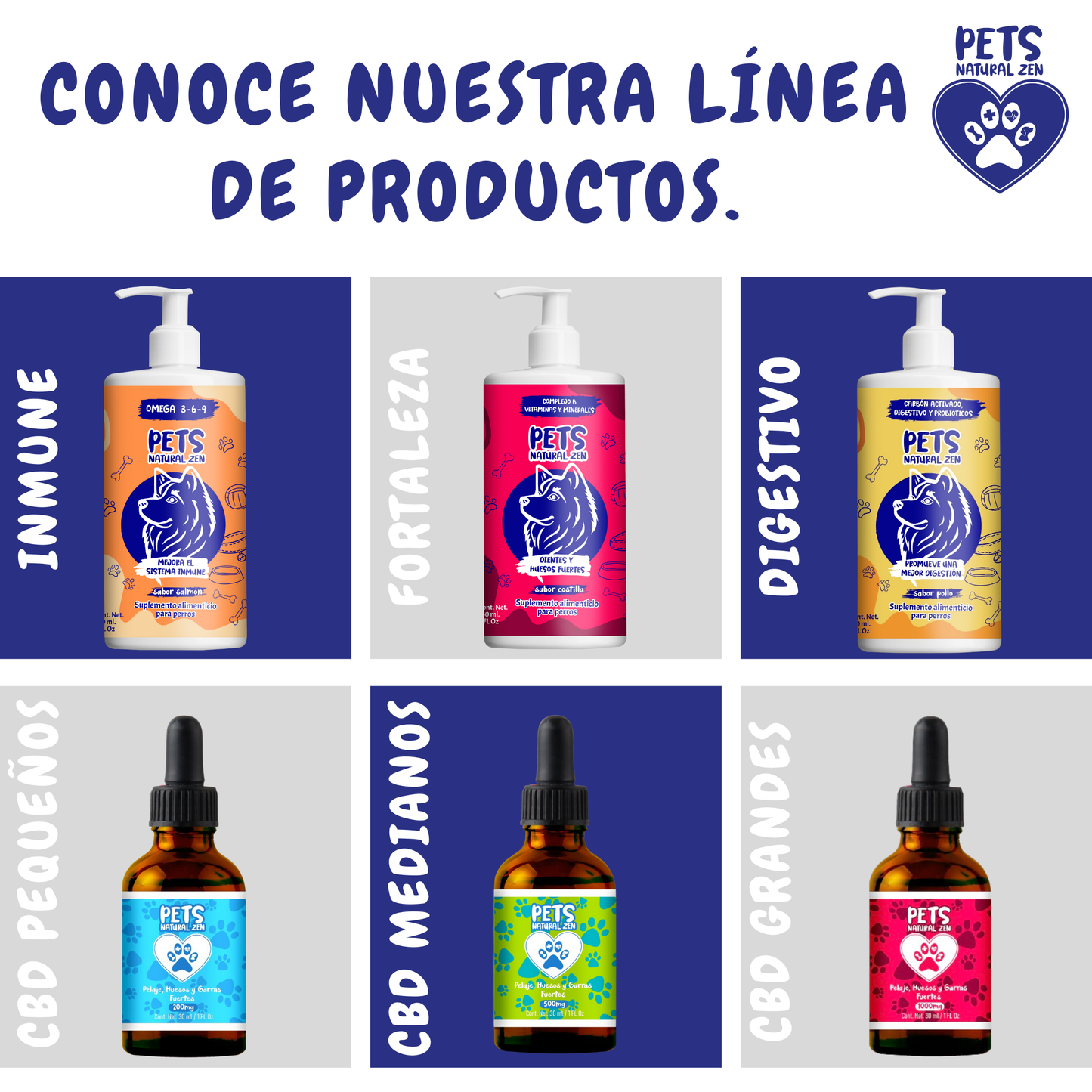 CBD 500mg (Perros Medianos)