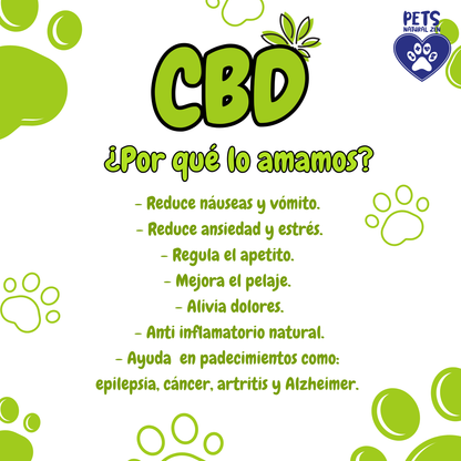 CBD 500mg (Perros Medianos)